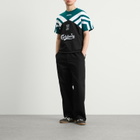 Adidas Men's Liverpool FC 95' T-Shirt in Black/Rich Green