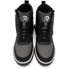 Diesel Black S-Rua SK High Sneakers