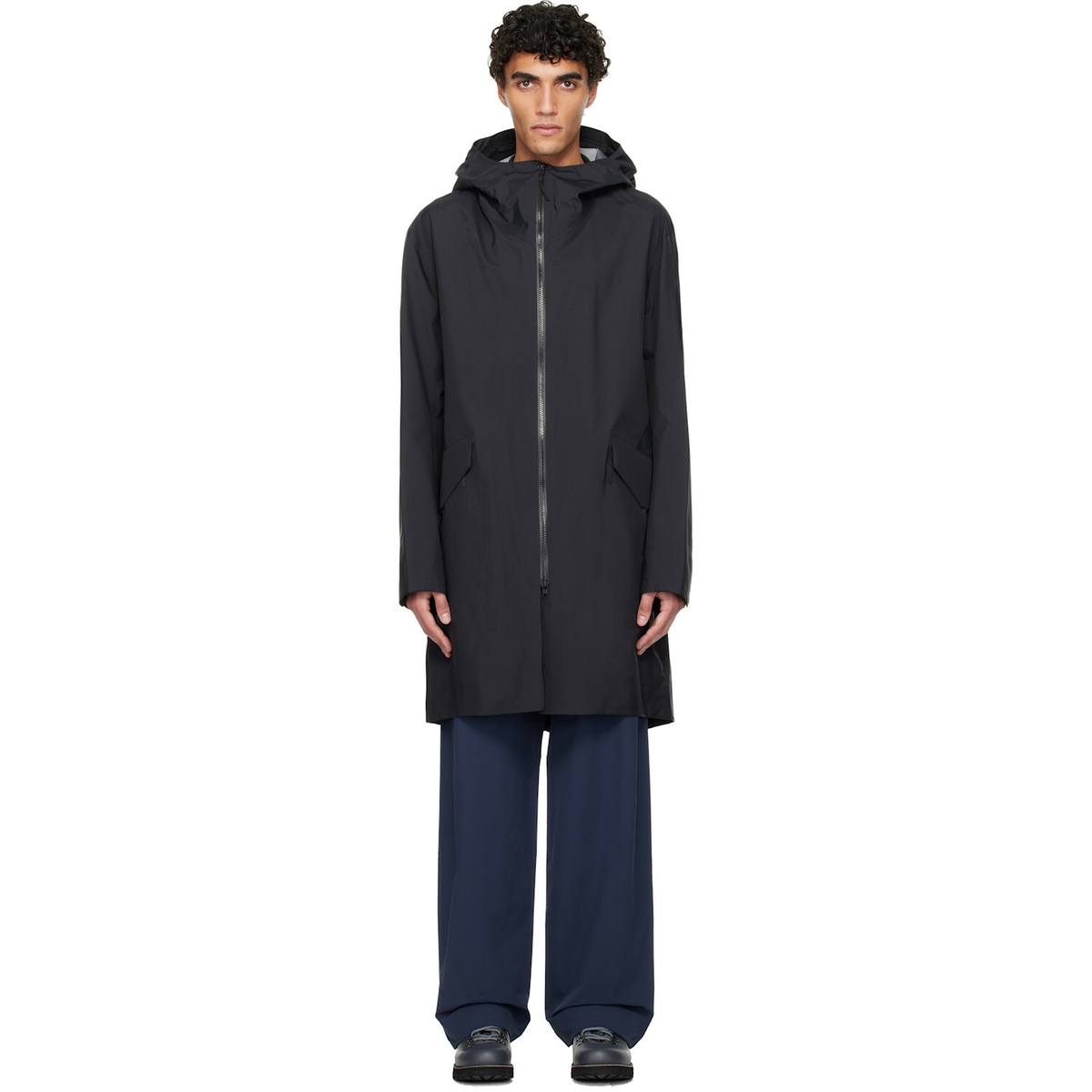 Veilance Black Monitor Coat