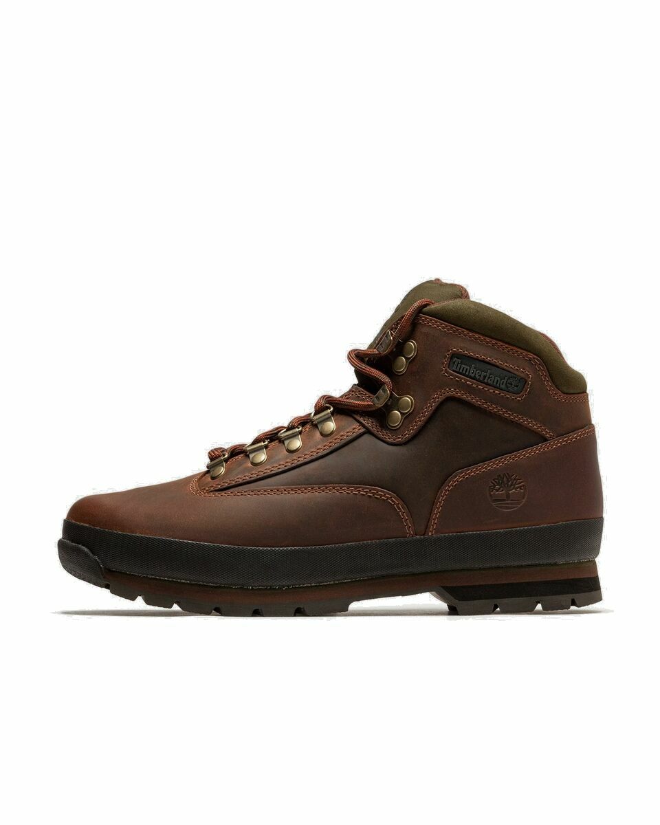 Photo: Timberland Euro Hiker Leather Brown - Mens - Boots