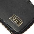 Aries Men's Leather Wallet in Black