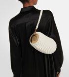 Loewe Bracelet pleated leather shoulder bag