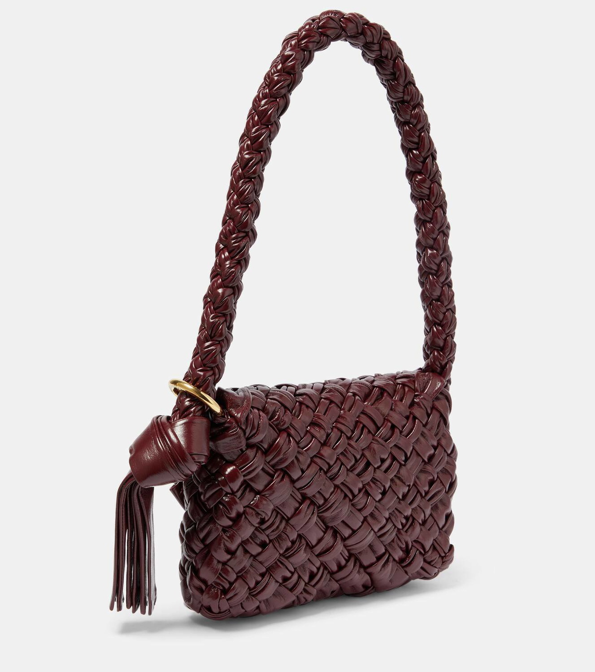 【送料&関税込】Bottega Veneta Kalimero Citta Bag BOTTEGA VENETA Kalimero Città small gathered intrecciato