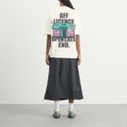 END. Open 'til Late T-Shirt in Ecru