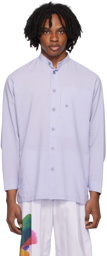 HOMME PLISSÉ ISSEY MIYAKE Purple Pocket Shirt