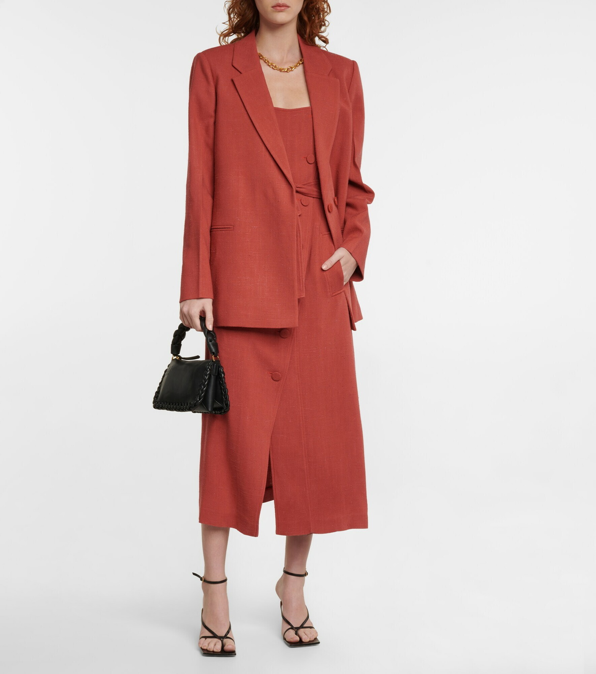 Altuzarra - Proteus linen-effect blazer