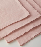 Once Milano Set of 4 linen napkins