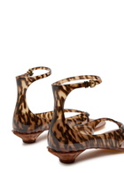Chloe Jelly 25 Thong Sandals Brown