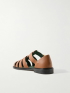 VINNY's - Full-Grain Leather Sandals - Brown