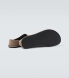 Auralee Suede slippers