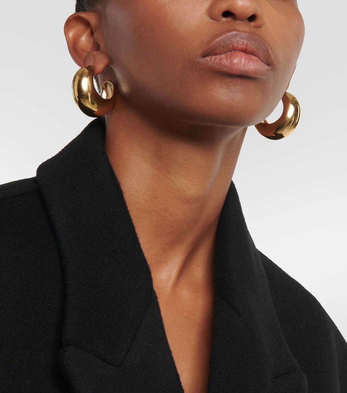 ISABEL MARANT Silver-Tone Melting Crystal Drop Earrings