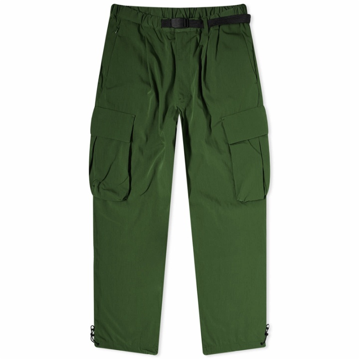 Photo: Gramicci Men's x F/CE. Technical Cargo Wide Pant in Olive