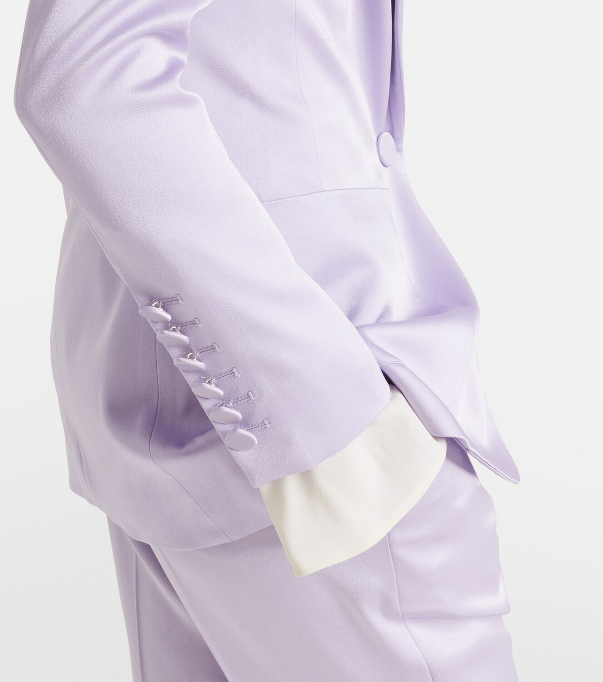 Nina Ricci Crêpe satin blazer