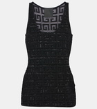 Givenchy 4G jacquard tank top