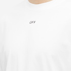 Off-White Men's Vibe Arrow Skate T-Shirt in White/Black