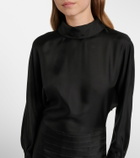 Róhe Silk gown