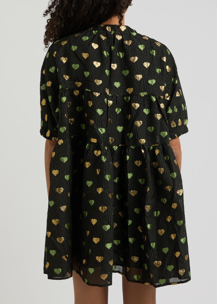 sister jane Black Dress Lサイズ 黒色 総柄 sister jane Black Dress Lサイズ 黒色 総柄 sister jane Black