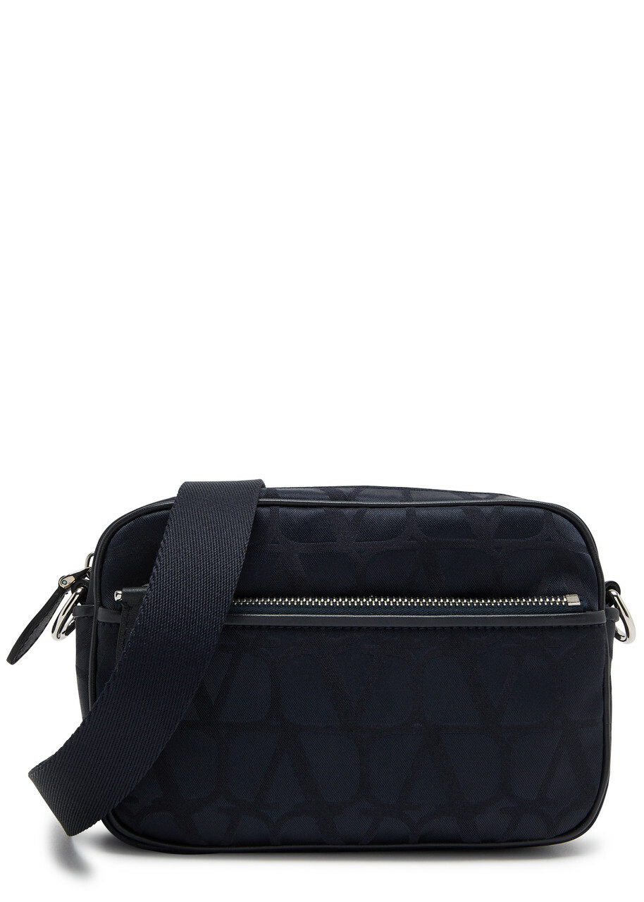 Valentino Toile Iconographe Logo Satin Cross-body bag - Blue - One Size