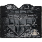 Vivienne Westwood Black Heart Card Holder