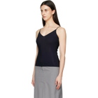 Jil Sander Black Jersey Tank Top
