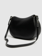 VALENTINO GARAVANI Saddle Logo Leather Shoulder Bag