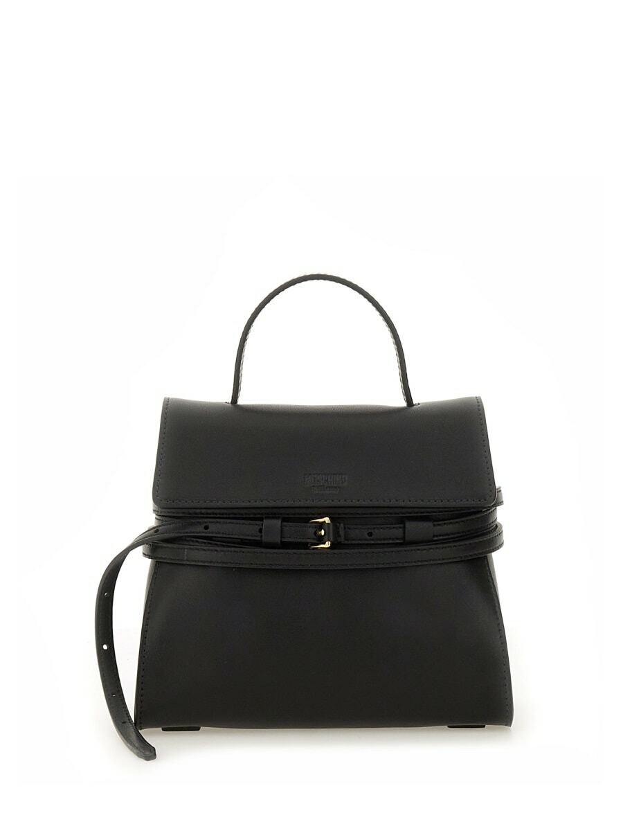 Moschino Woven Nappa Leather Shopping Bag Moschino