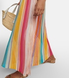Missoni Mare Zig-zag knit maxi skirt