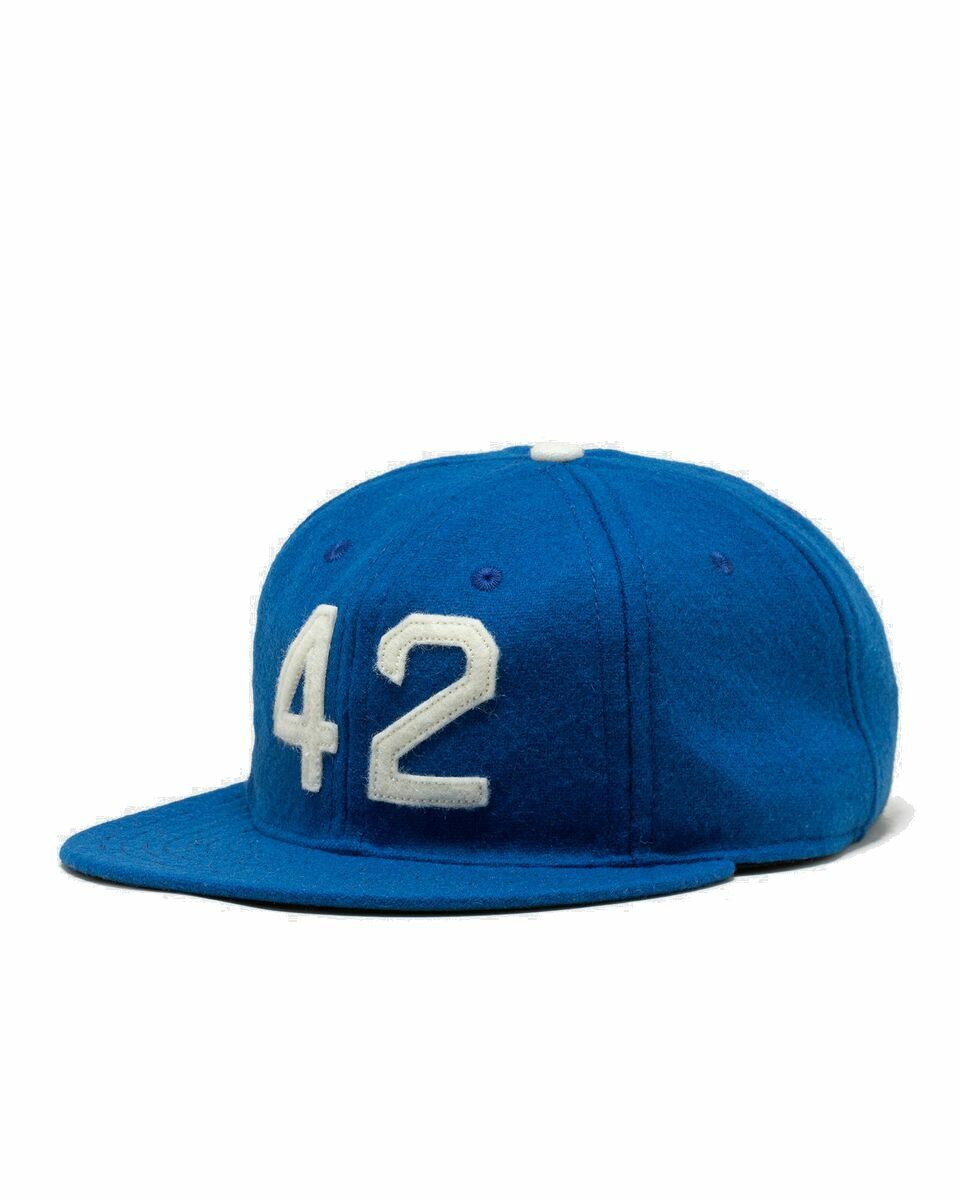 Photo: Ebbets Field Flannels Jackie Robinson Day Commemorative Ballcap Blue - Mens - Caps