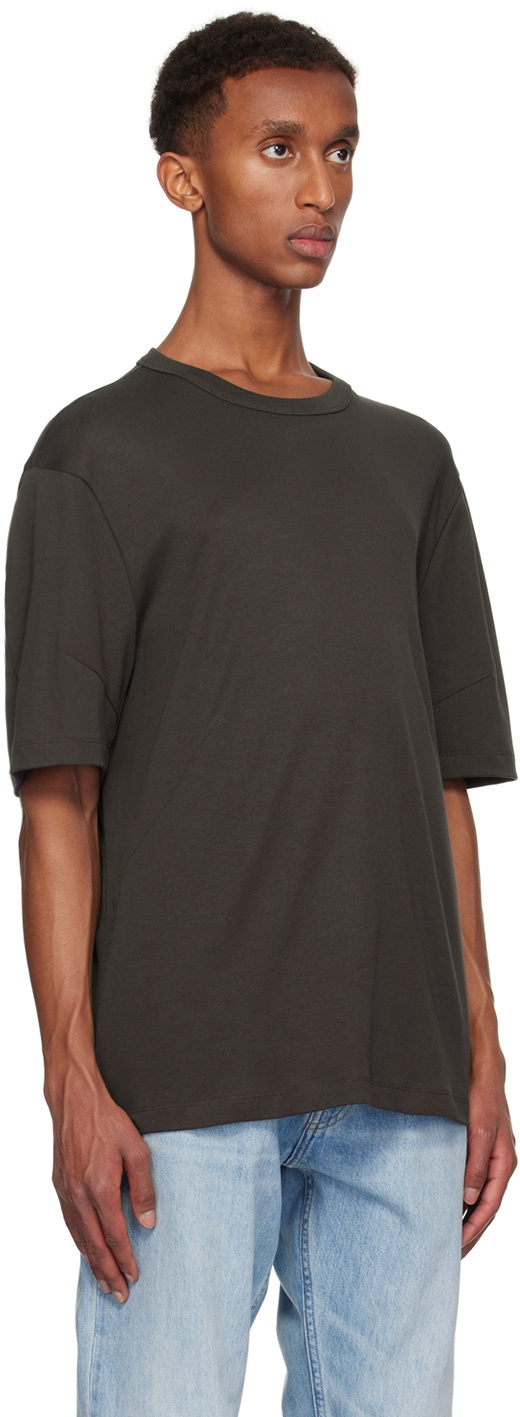 Helmut Lang Brown Apex T-shirt