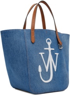 JW Anderson Blue Belt Cabas Denim Tote