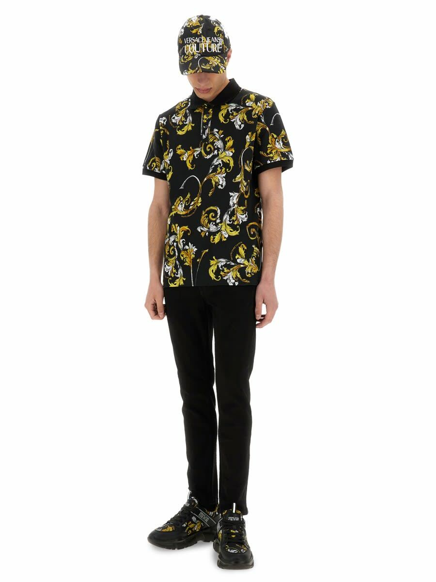 Versace Jeans Couture Polo Outline Baroque Versace