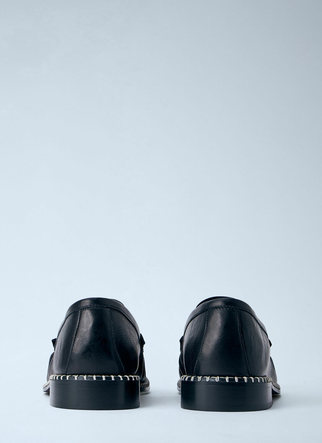 Dries Van Noten Leather Loafers