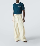 King & Tuckfield Knitted wool T-shirt