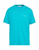 Trussardi Mens T-shirt in Turquoise