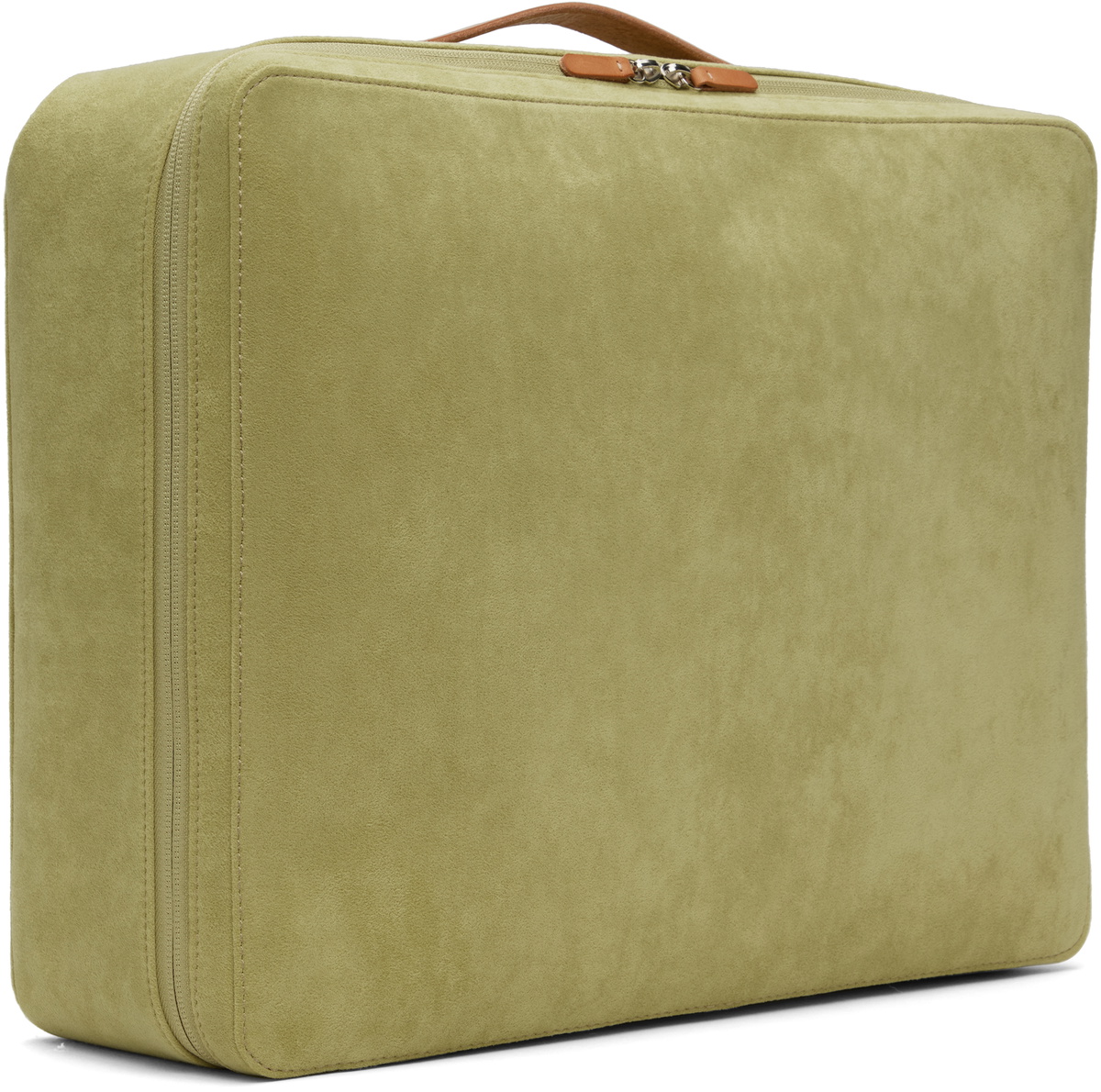 バッグ AURALEE LEATHER BIG TRAVEL CASE 24AW AURALEE Green Big Travel Bag Auralee