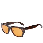 Sub Sun Men's SUB008 Sunglasses in Wood/Orange