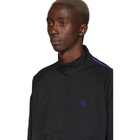 Needles Black Dry Twill Run-Up Jacket