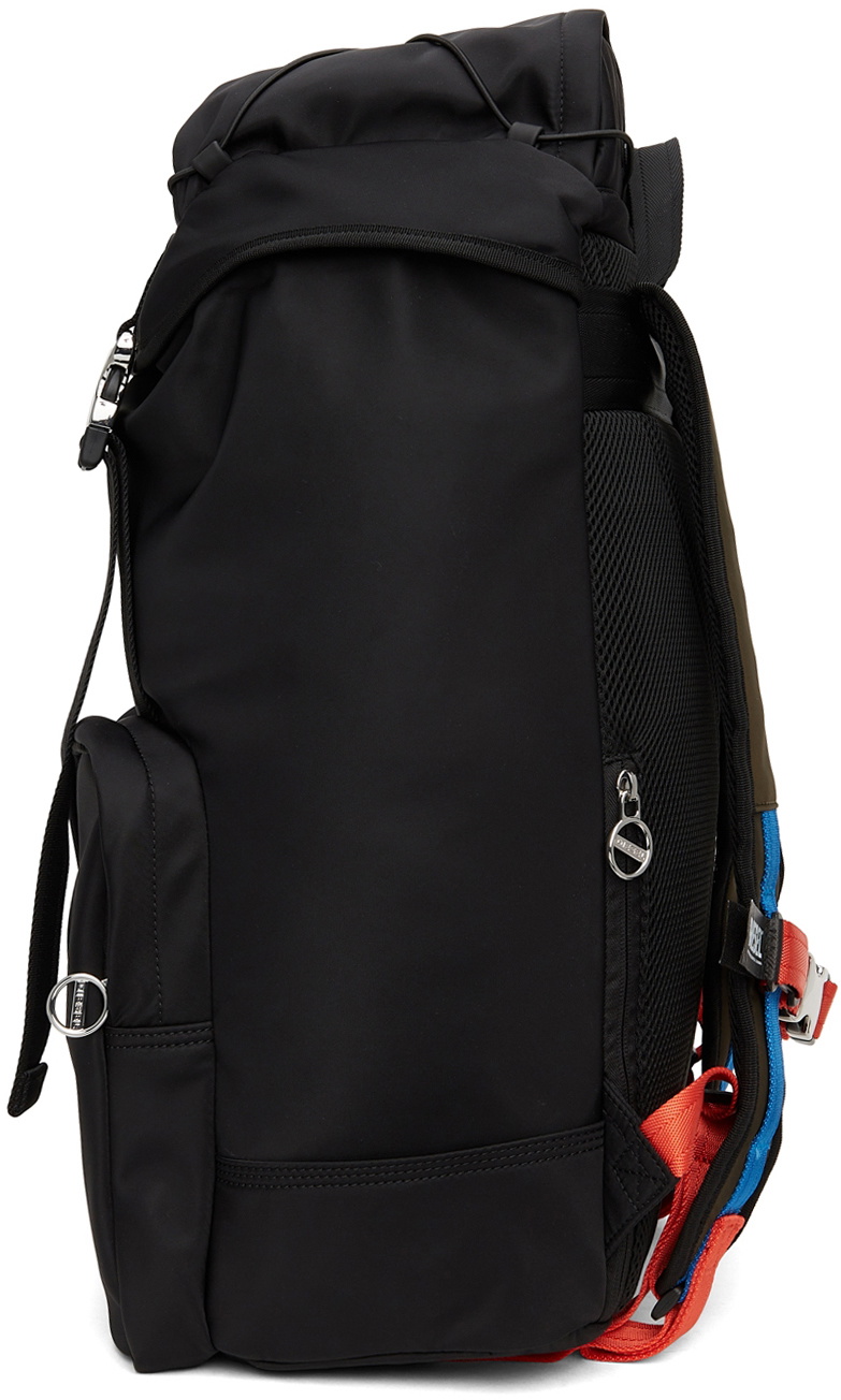 Black satin backpack hot sale