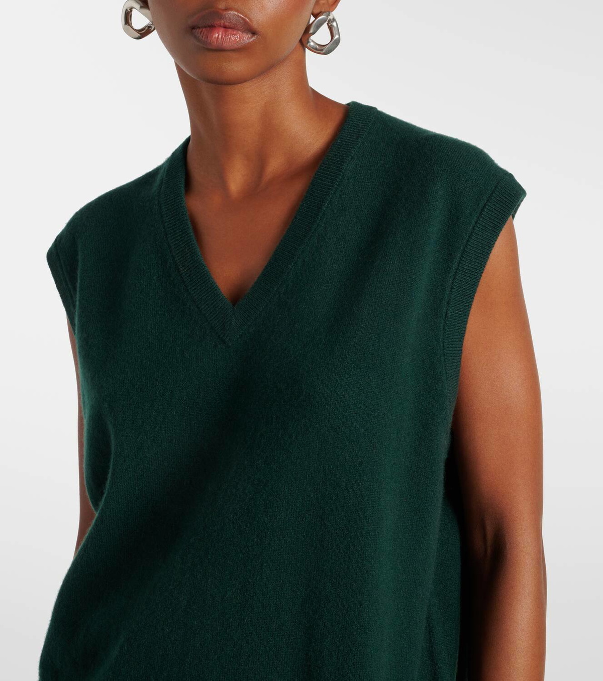 Extreme Cashmere N°243 Spencer cashmere-blend sweater vest