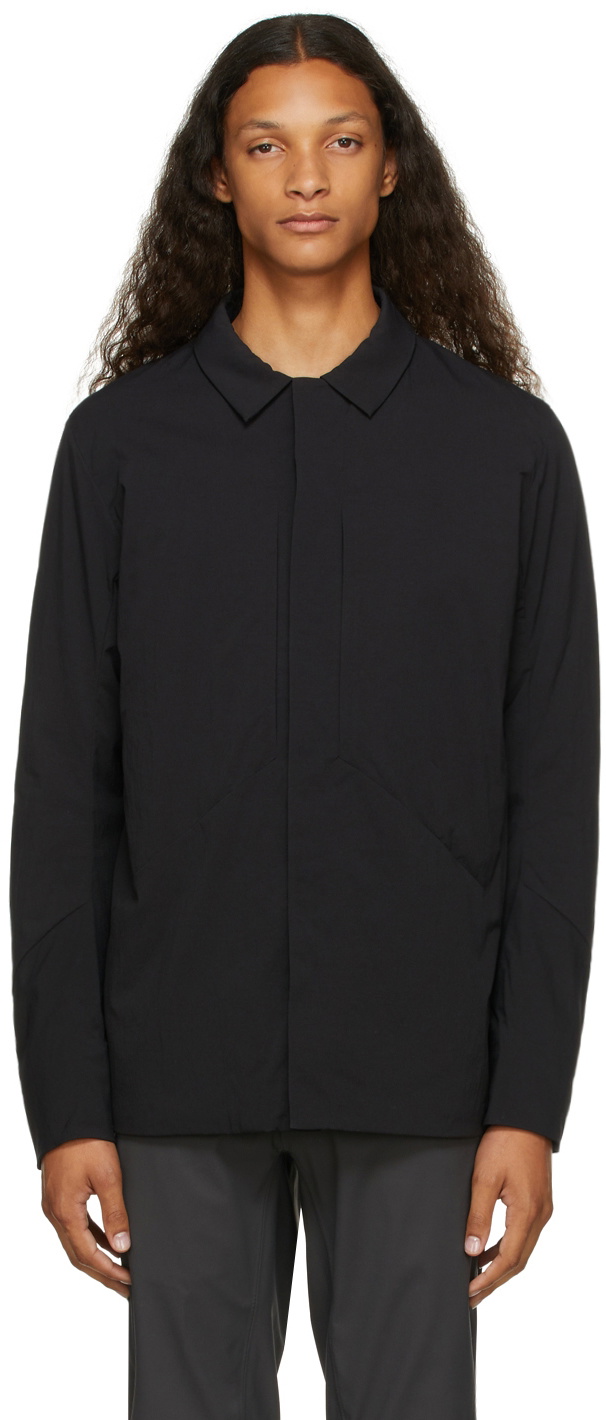 Veilance Black Mionn IS Overshirt Jacket Arc'teryx Veilance