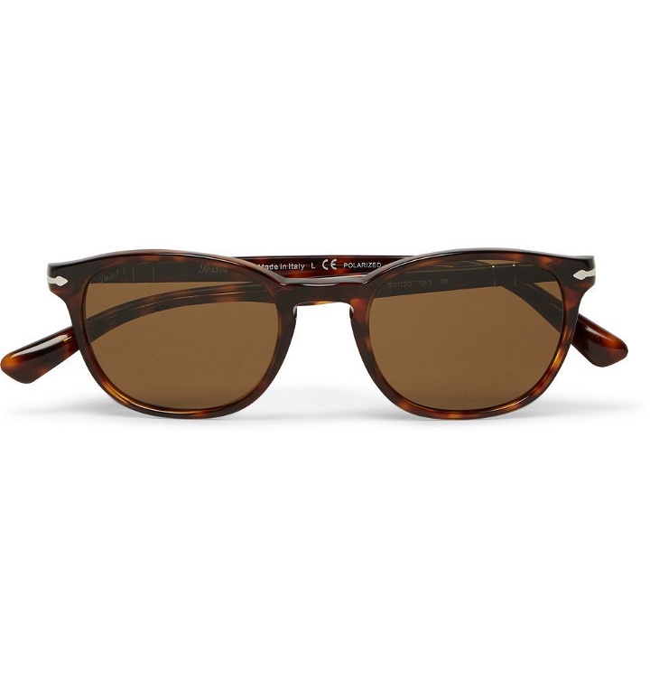 Photo: Persol - Square-Frame Tortoiseshell Acetate Polarised Sunglasses - Brown