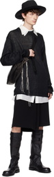 YOHJI YAMAMOTO Black Y Crossbody Bag