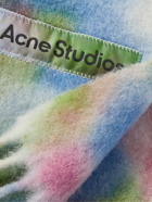 Acne Studios - Varinga Tie-Dyed Fringed Knitted Scarf