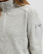 Arc´teryx COVERT ZIP NECK Grey Womens Half-Zip