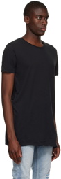 Ksubi Black Cotton T-Shirt