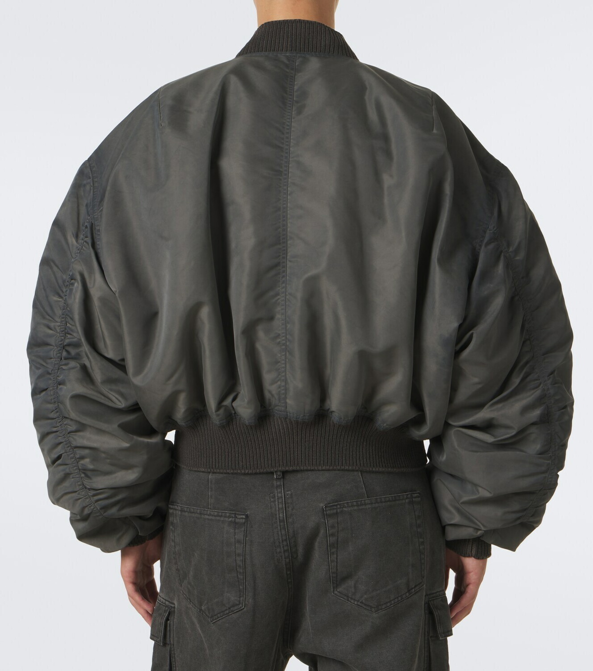 Rick Owens Secchia Flight satin bomber jacket