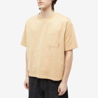 Acne Studios Men's Edie Pink Label Pocket T-Shirt in Light Camel