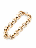 Lizzie Mandler Fine Jewelry 18K Yellow Gold Micro Chain Diamond Ring