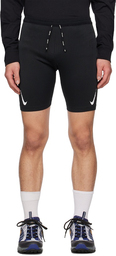 Photo: Nike Black Dri-FIT ADV AeroSwift Shorts