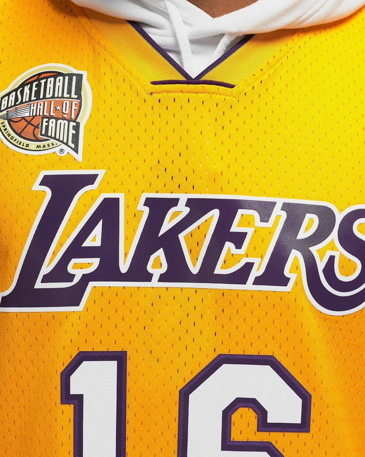 Mitchell & Ness Nba Swingman Jersey Los Angeles Lakers Hall Of Fame Pau Gasol #16 Yellow - Mens - Jerseys
